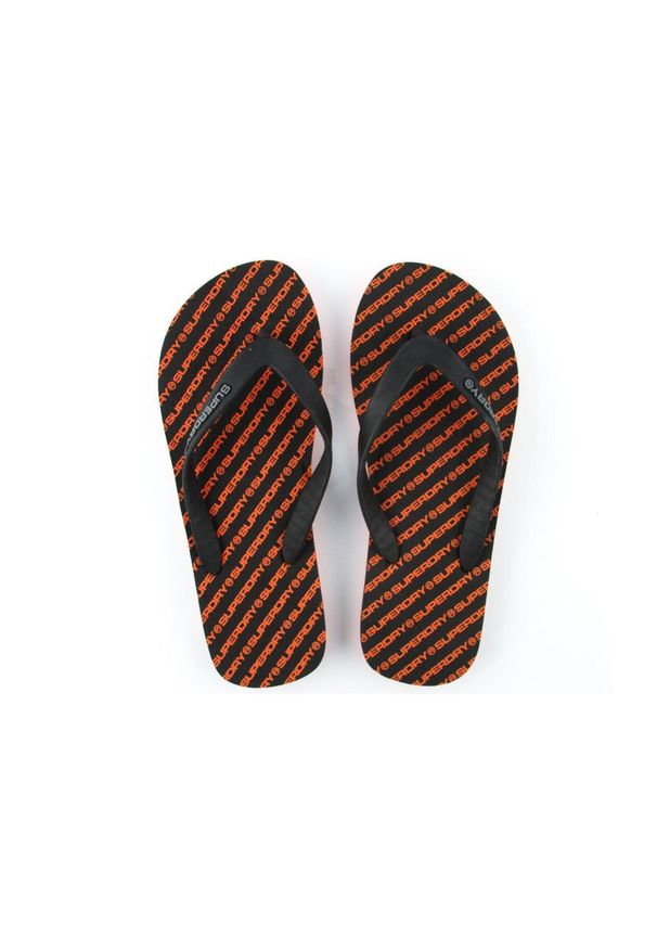 Klapki Superdry International Flip Flop. Kolor: czarny