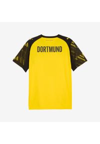 Oficjalna koszulka piłkarska Puma Borussia Dortmund 25/26 domowa. Materiał: materiał. Sport: piłka nożna