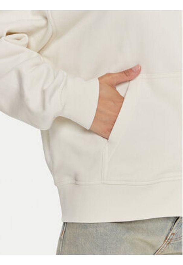 Calvin Klein Jeans Bluza Diffused J20J223533 Écru Regular Fit. Materiał: bawełna