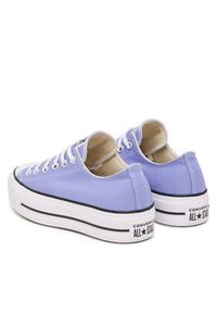 Converse Trampki Chuck Taylor All Star Lift Platform A16105C Fioletowy. Kolor: fioletowy. Materiał: materiał. Obcas: na platformie #5