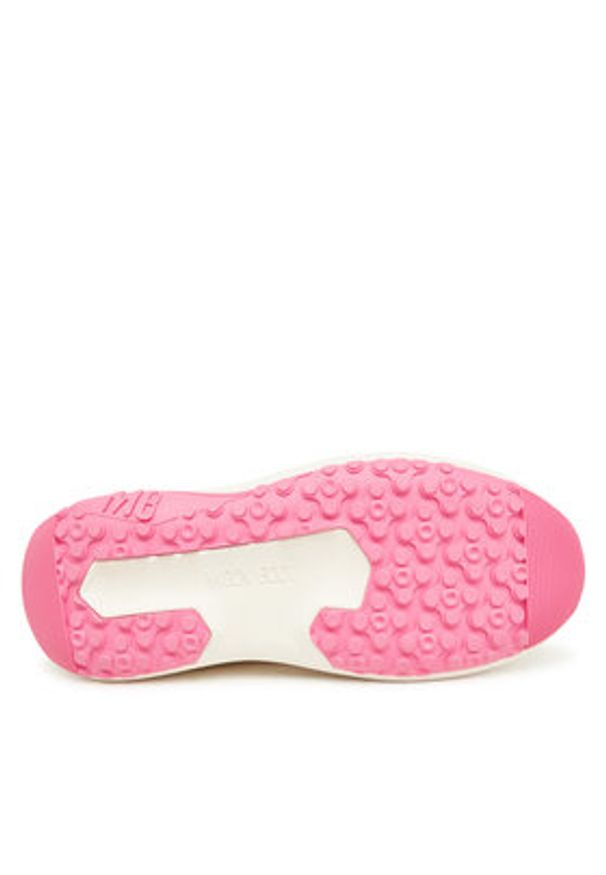 Moon Boot Sneakersy Moon247 Xlace 80D2490100 Żółty. Kolor: żółty. Materiał: skóra, zamsz