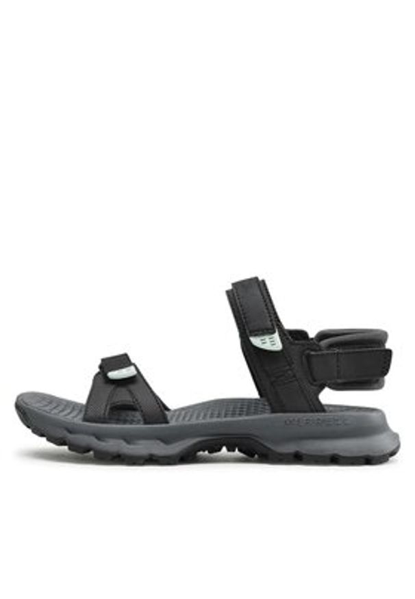 Merrell Sandały Cedrus Convert 3 J036238 Czarny. Kolor: czarny. Materiał: skóra