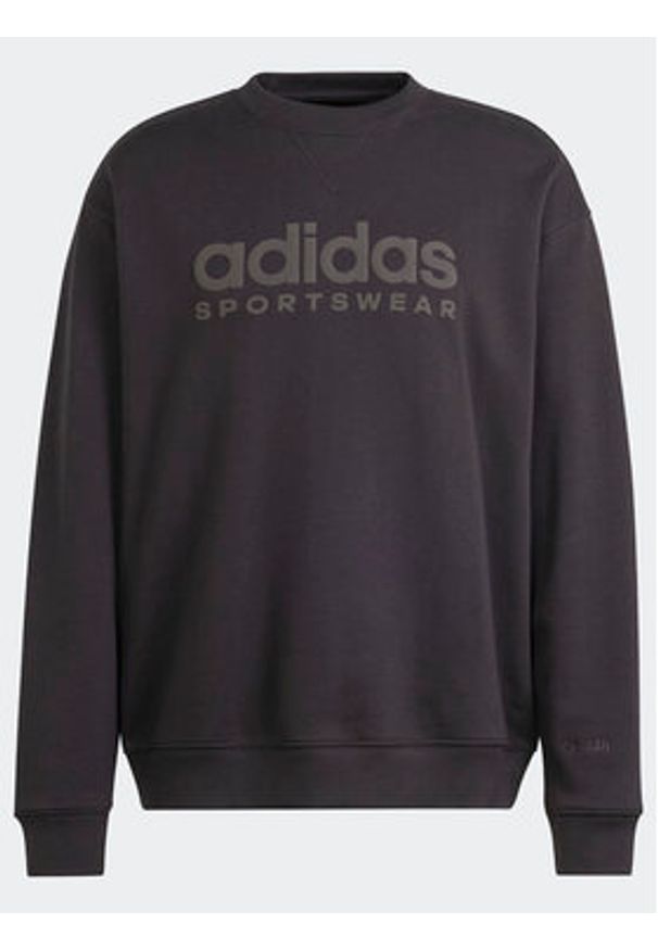 Adidas - adidas Bluza ALL SZN Fleece Graphic IW1190 Czarny Regular Fit. Kolor: czarny. Materiał: bawełna