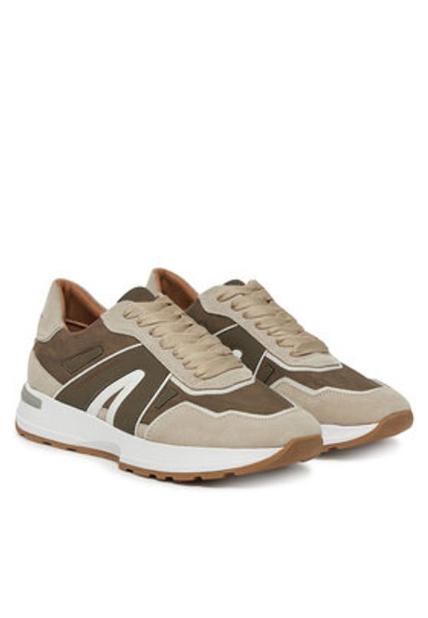 Alexander Smith Sneakersy Liverpool ASBBLPM 3342 Brązowy. Kolor: brązowy. Materiał: skóra, zamsz