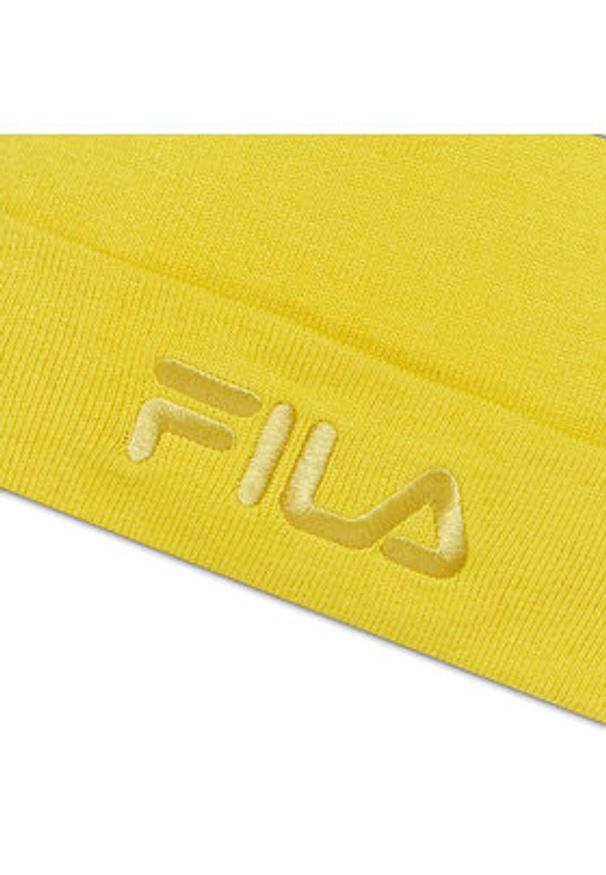 Fila Czapka Slouchy Beanie Withtonal Logo 686170 Zielony. Kolor: zielony. Materiał: materiał