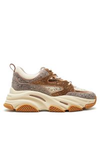 Steve Madden Sneakersy Privy SM19000082 Beżowy. Kolor: beżowy. Materiał: materiał #1