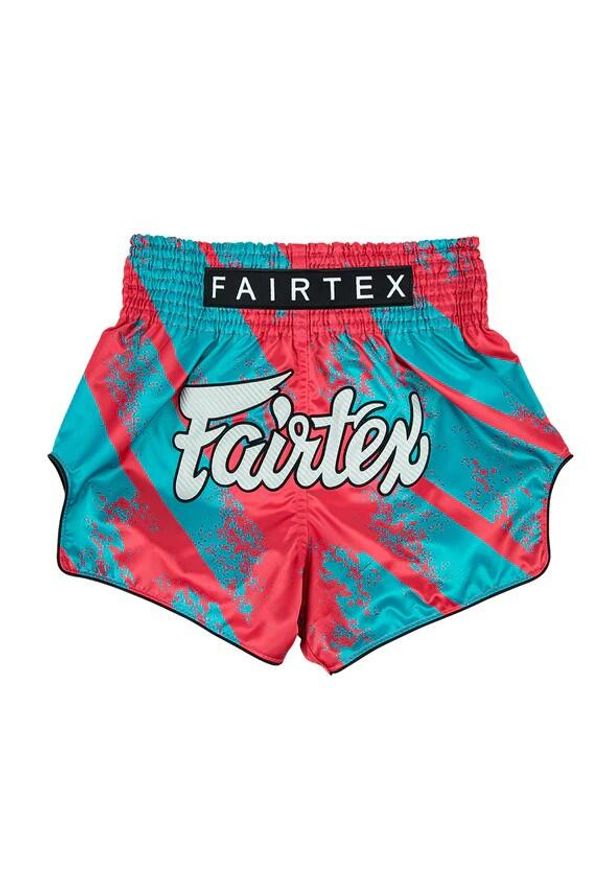 FAIRTEX - Spodenki Muay Thai Fairtex Street King BS1929 Niebieskie/Czerwone M. Kolor: czerwony