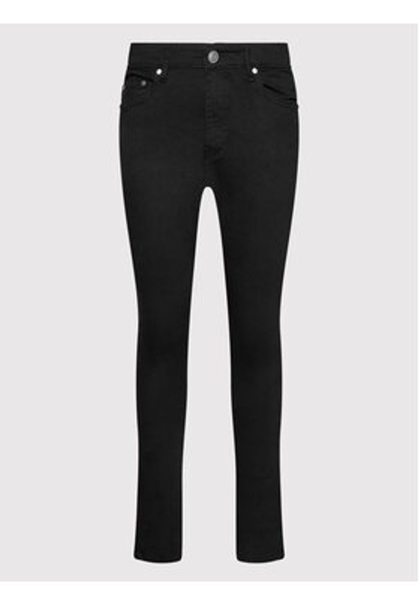 Brave Soul Jeansy MJN-JAMIE Czarny Skinny Fit. Kolor: czarny