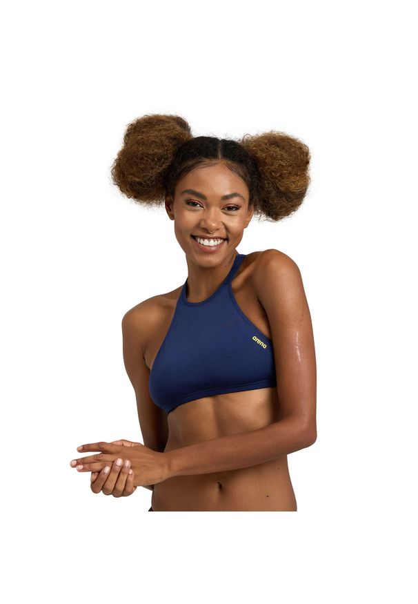 Damski top do kostiumu kąpielowego Arena Crop Think R. Kolor: wielokolorowy, niebieski, żółty