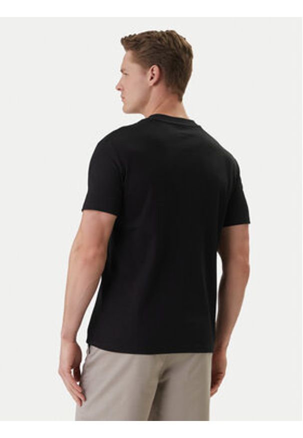 Calvin Klein T-Shirt LV04LF209G Czarny Regular Fit. Kolor: czarny. Materiał: syntetyk