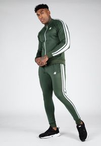 GORILLA WEAR - Riverside Kurtka dresowa - Zielony. Kolor: zielony. Materiał: dresówka. Sport: fitness