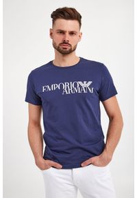 Emporio Armani Swimwear - T-shirt EMPORIO ARMANI SWIMWEAR. Wzór: nadruk