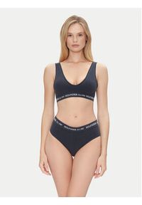 TOMMY HILFIGER - Tommy Hilfiger Figi klasyczne z wysokim stanem UW0UW05724 Granatowy. Stan: podwyższony. Kolor: niebieski. Materiał: bawełna