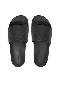 Calvin Klein Klapki Pool Slide Mono HW0HW02541 Czarny. Kolor: czarny. Materiał: materiał #3
