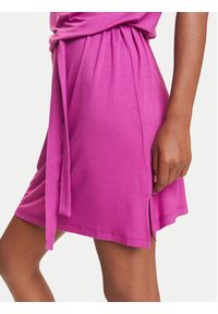 Emporio Armani Sukienka codzienna EW000783 AF12192 UA227 Różowy Regular Fit. Okazja: na co dzień. Kolor: różowy. Materiał: wiskoza. Typ sukienki: proste. Styl: casual #3