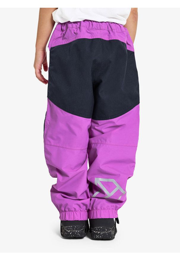 Spodnie dla dzieci Didriksons Dusk Pant 5. Kolor: fioletowy