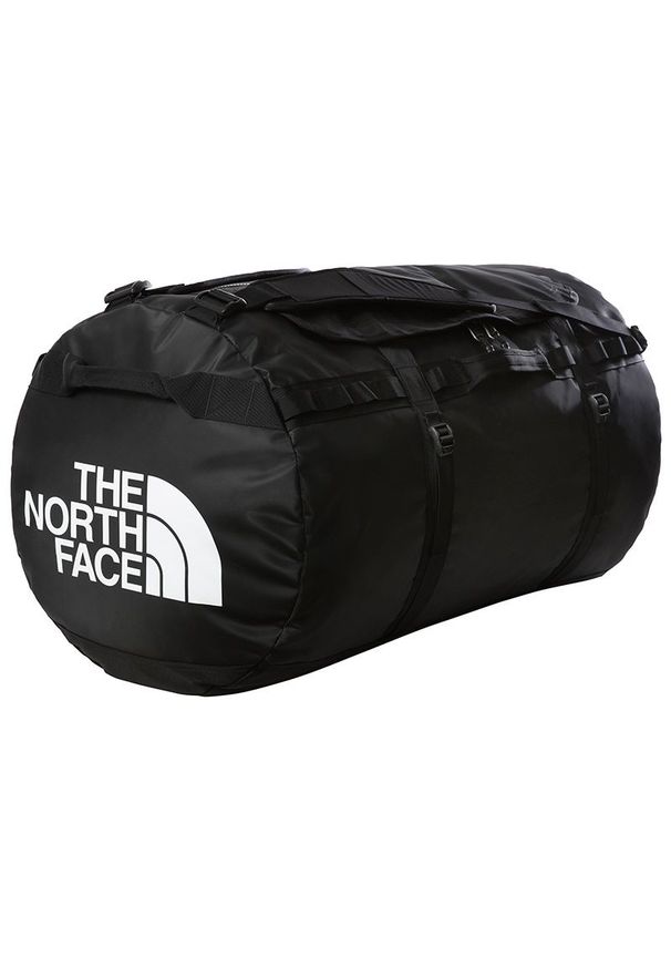 Torba The North Face Base Camp Duffel XXL 0A52SDKY41 - czarna. Kolor: czarny. Materiał: nylon. Wzór: paski