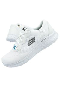 skechers - Buty Skechers Skec-Lite Pro W 149990/WBK białe. Kolor: biały. Materiał: materiał. Szerokość cholewki: normalna. Wzór: kropki