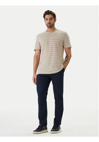 BOSS T-Shirt H-Taut 235 50559166 Beżowy Regular Fit. Kolor: beżowy. Materiał: bawełna #3