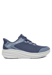 skechers - Skechers Sneakersy Bobs Skillz 118431 NVY Granatowy. Kolor: niebieski. Materiał: materiał