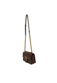 Pinko - PINKO Torebka Love One Mini Light Dc Al 25-26 PLTT 104550 A2OS Brązowy. Kolor: brązowy. Materiał: skórzane #10