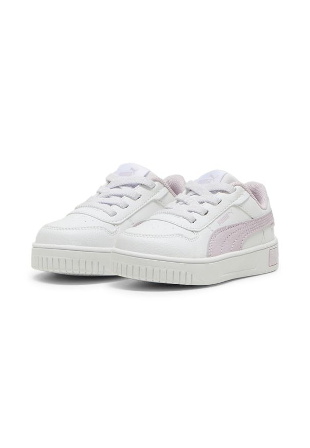 Puma - Sneakersy Carina Street dla małych dzieci PUMA White Grape Mist Purple. Kolor: biały, fioletowy, wielokolorowy. Sezon: lato