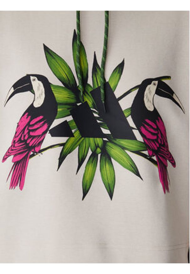 Adidas - adidas Bluza Farm Rio KS8031 Écru Loose Fit. Materiał: bawełna