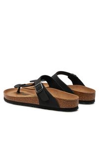 Birkenstock Japonki Gizeh 1020380 Czarny. Kolor: czarny. Materiał: skóra #6