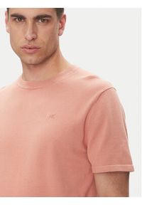 Calvin Klein T-Shirt Supima LV04LC333G Koralowy Regular Fit. Kolor: pomarańczowy. Materiał: bawełna #3