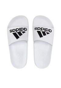 Adidas - adidas Klapki adilette Shower GZ3775 Biały. Kolor: biały. Materiał: skóra #5