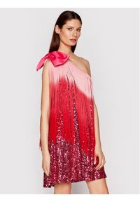 Sukienka koktajlowa Babylon. Kolor: różowy. Styl: wizytowy #1