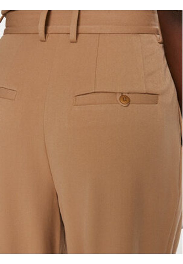 STAUD Spodnie palazzo Luisa 561-6278 Beżowy Wide Leg. Kolor: beżowy. Materiał: wiskoza, syntetyk