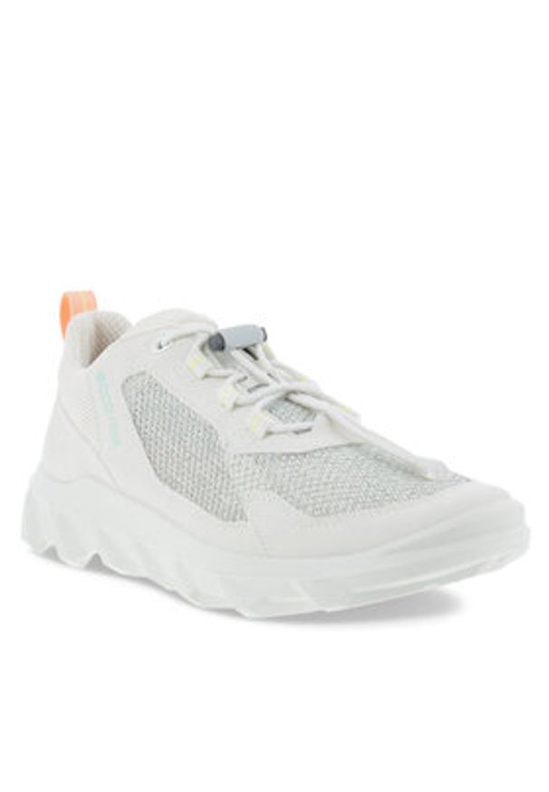 ecco - ECCO Sneakersy Mx W Low Breathru 82026360330 Biały. Kolor: biały. Materiał: skóra