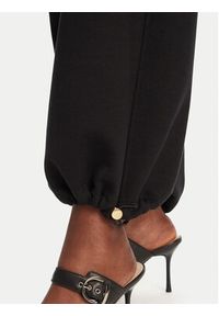 Patrizia Pepe Spodnie dresowe 8P0617/J219-K103 Czarny Relaxed Fit. Kolor: czarny. Materiał: syntetyk