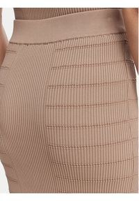 Guess Spódnica ołówkowa W5YD66 Z0130 Brązowy Slim Fit. Kolor: brązowy. Materiał: wiskoza #4