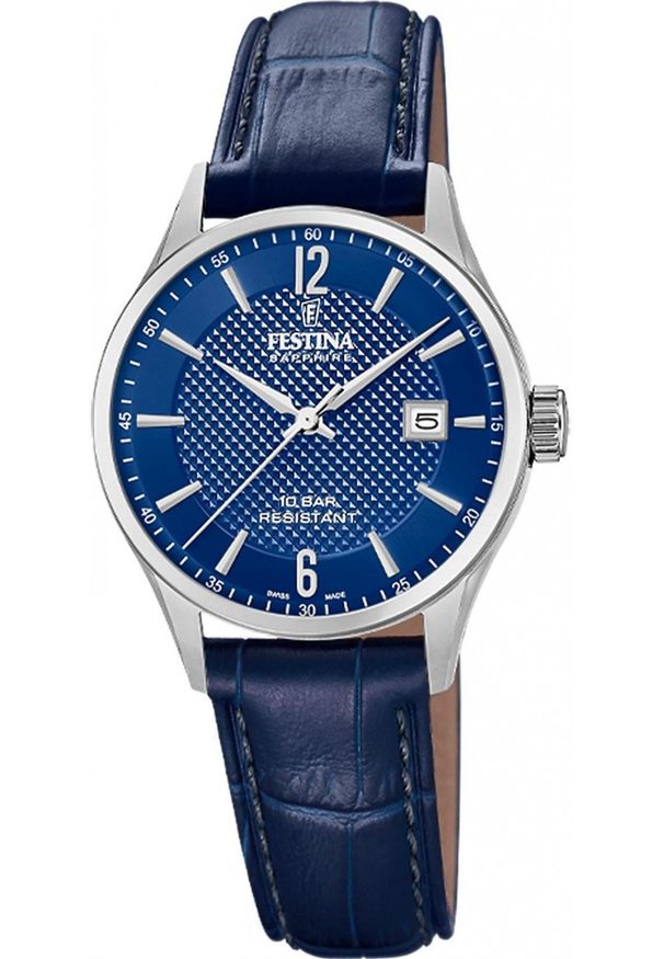 Zegarek damski Festina F20009-8 niebieski. Kolor: niebieski