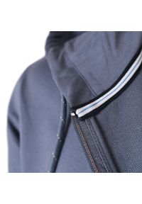 Wygodna Bluza Bawełniana - Pako Jeans - Szaro-Niebieska z Kapturem. Typ kołnierza: kaptur. Kolor: niebieski. Materiał: bawełna. Styl: klasyczny #4