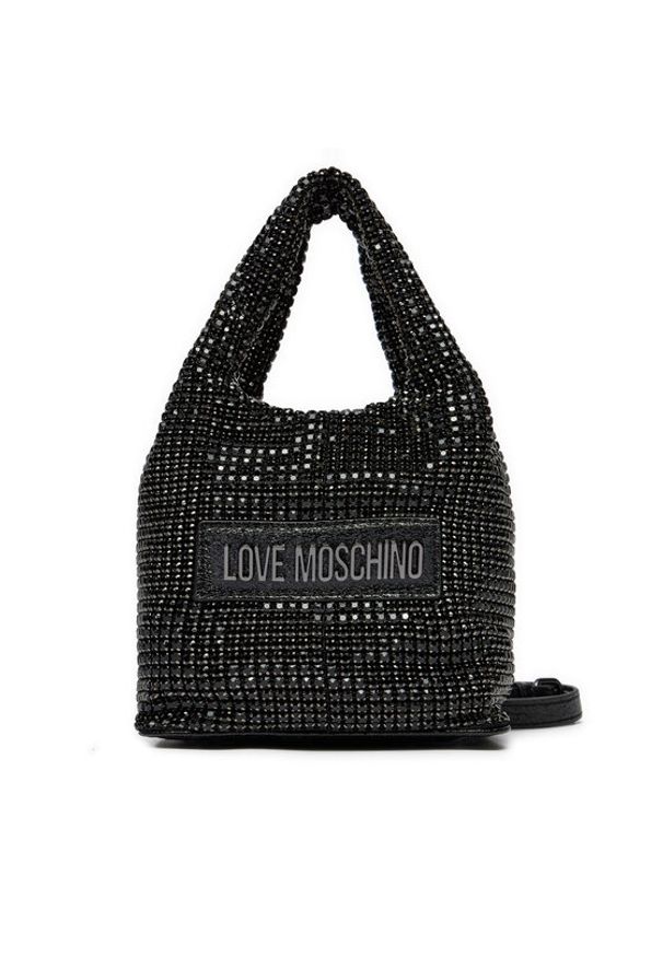 Love Moschino - LOVE MOSCHINO Torebka JC4044PP1LLP100A Czarny. Kolor: czarny