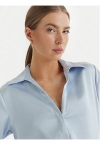 Calvin Klein Koszula LV044F129G Błękitny Regular Fit. Kolor: niebieski. Materiał: syntetyk #3