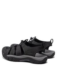 keen - Keen Sandały Newport 1022247 Czarny. Kolor: czarny. Materiał: skóra, nubuk