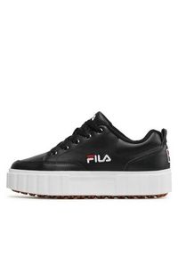 Fila Sneakersy Sandblast L Wmn FFW0060.80010 Czarny. Kolor: czarny. Materiał: skóra #3