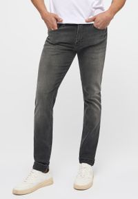 Mustang - MĘSKIE SPODNIE JEANSOWE MUSTANG FRISCO SKINNY DENIM BLACK 1013612 4000 983