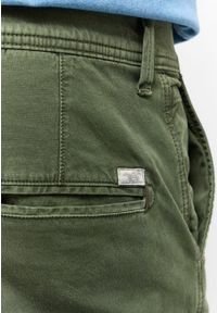 Mustang - MUSTANG DAYTONA CARGO MĘSKIE SPODNIE MATERIAŁOWE MATERIAŁ RIFLE GREEN 1015776 6514. Materiał: materiał #4