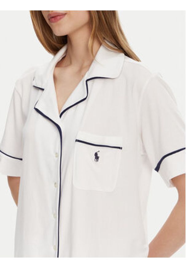 Polo Ralph Lauren Piżama 4P0231 Biały Regular Fit. Kolor: biały