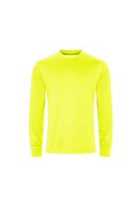 JUST COOL - Koszulka Z Długim Rękawem Unisex Dla Dorosłych. Kolor: żółty. Długość rękawa: długi rękaw. Długość: długie