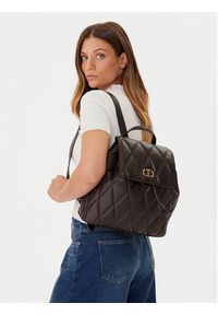 TwinSet - TWINSET Plecak 252TB7055 Brązowy. Kolor: brązowy. Materiał: skóra #4