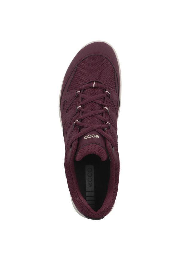 ecco - Buty do chodzenia damskie Ecco Terracruise Lt. Zapięcie: sznurówki. Kolor: czerwony. Materiał: materiał, syntetyk. Szerokość cholewki: normalna
