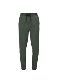 GLENMUIR - Męskie zielone mokasyny 3XL - Luksusowe skórzane wykończenie. Kolor: zielony. Materiał: skóra #1