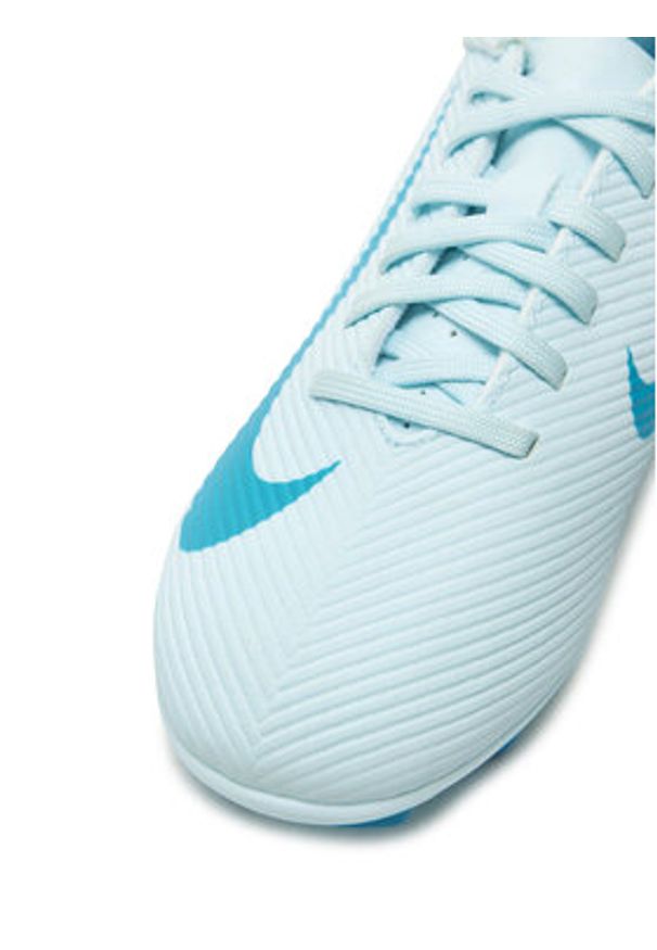 Nike Buty do piłki nożnej Jr Vapor 16 Club Fg/Mg FQ8286 400 Błękitny. Kolor: niebieski. Materiał: skóra
