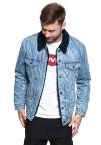 Levi's® - LEVI’S FRESH LEAVES JUSTIN TIMBERLAKE MĘSKA KURTKA JEANSOWA JEANS DŻINSOWA 163650098. Materiał: jeans #1